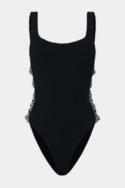 Tiffany Swim Gingham Black