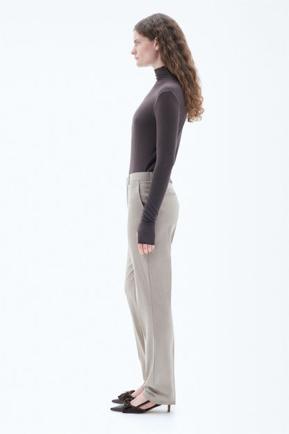 Emma Wool Trousers Desert Taupe