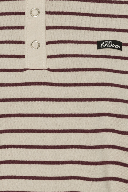 Slinky Polo Knit Oatmeal Comb..