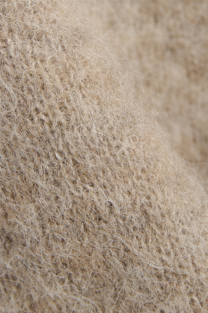 Monty SS Cardigan Stone Sand
