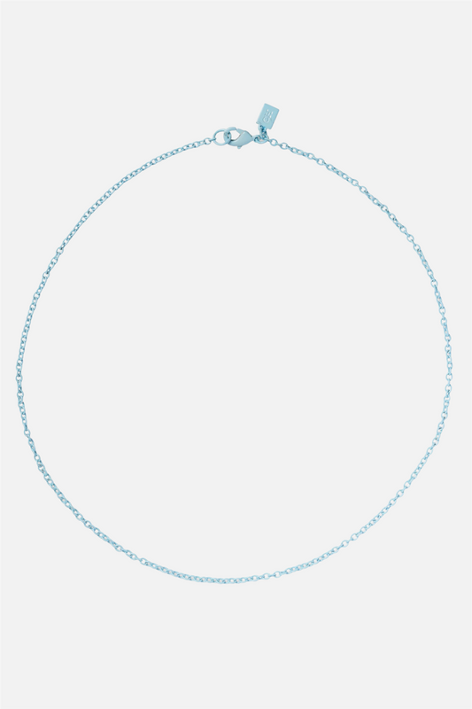 O necklace Baby Blue