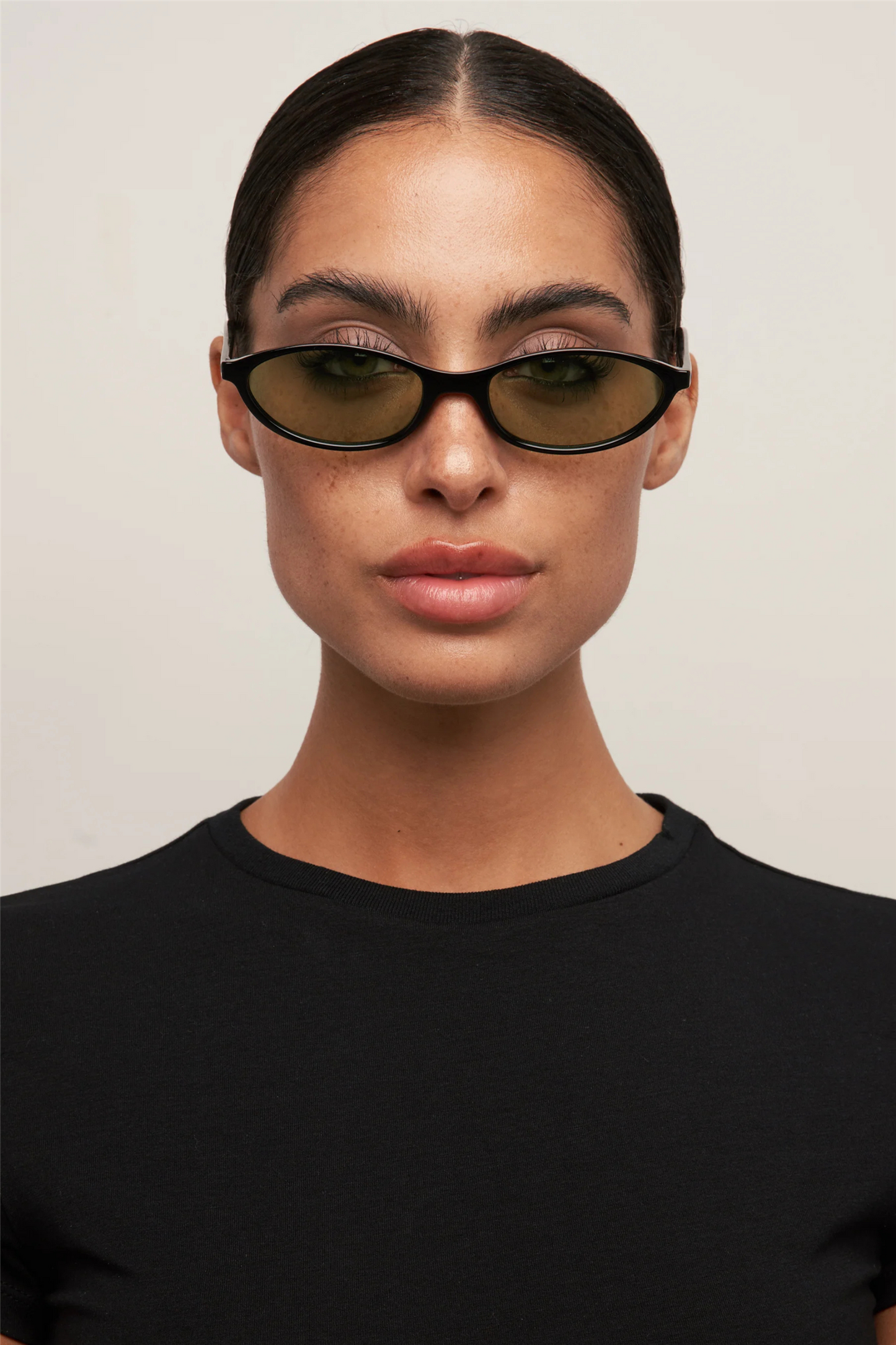 Hazel Cat-Eye Transparent Olive