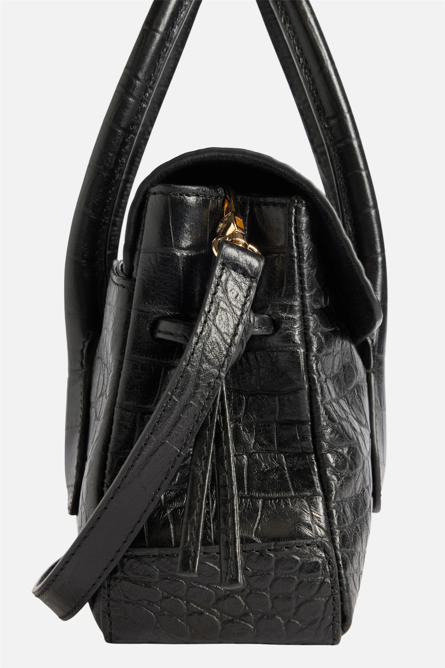 Lydia Mini Bag Croco Leather.