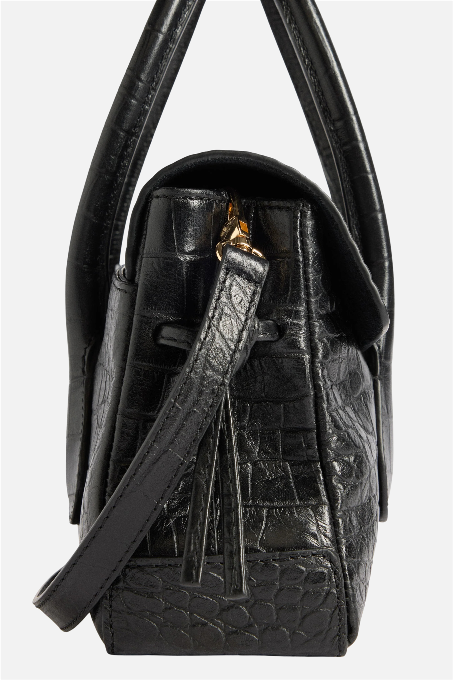 Lydia Mini Bag Croco Leather.