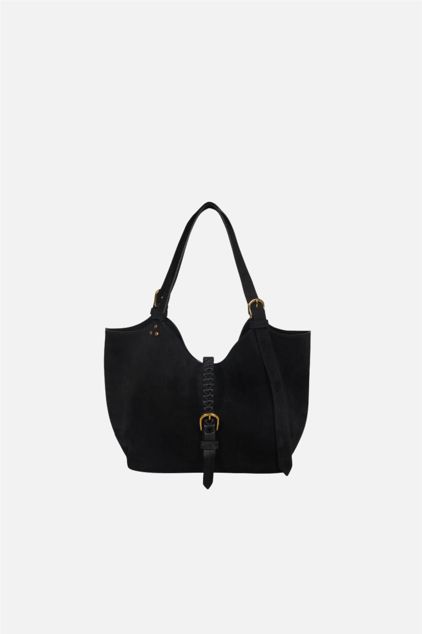 Joseph S Split Suede Noir