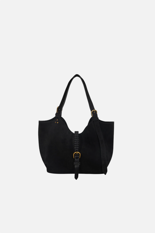 Joseph S Split Suede Noir