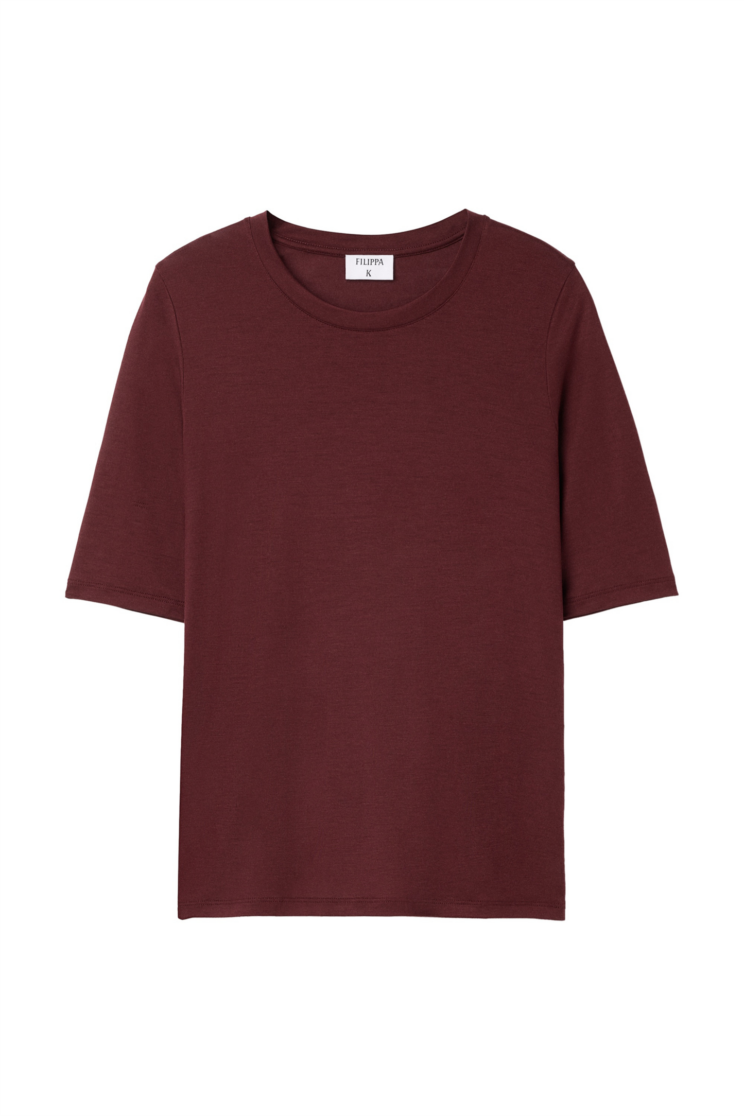 Elena Tee Burgundy