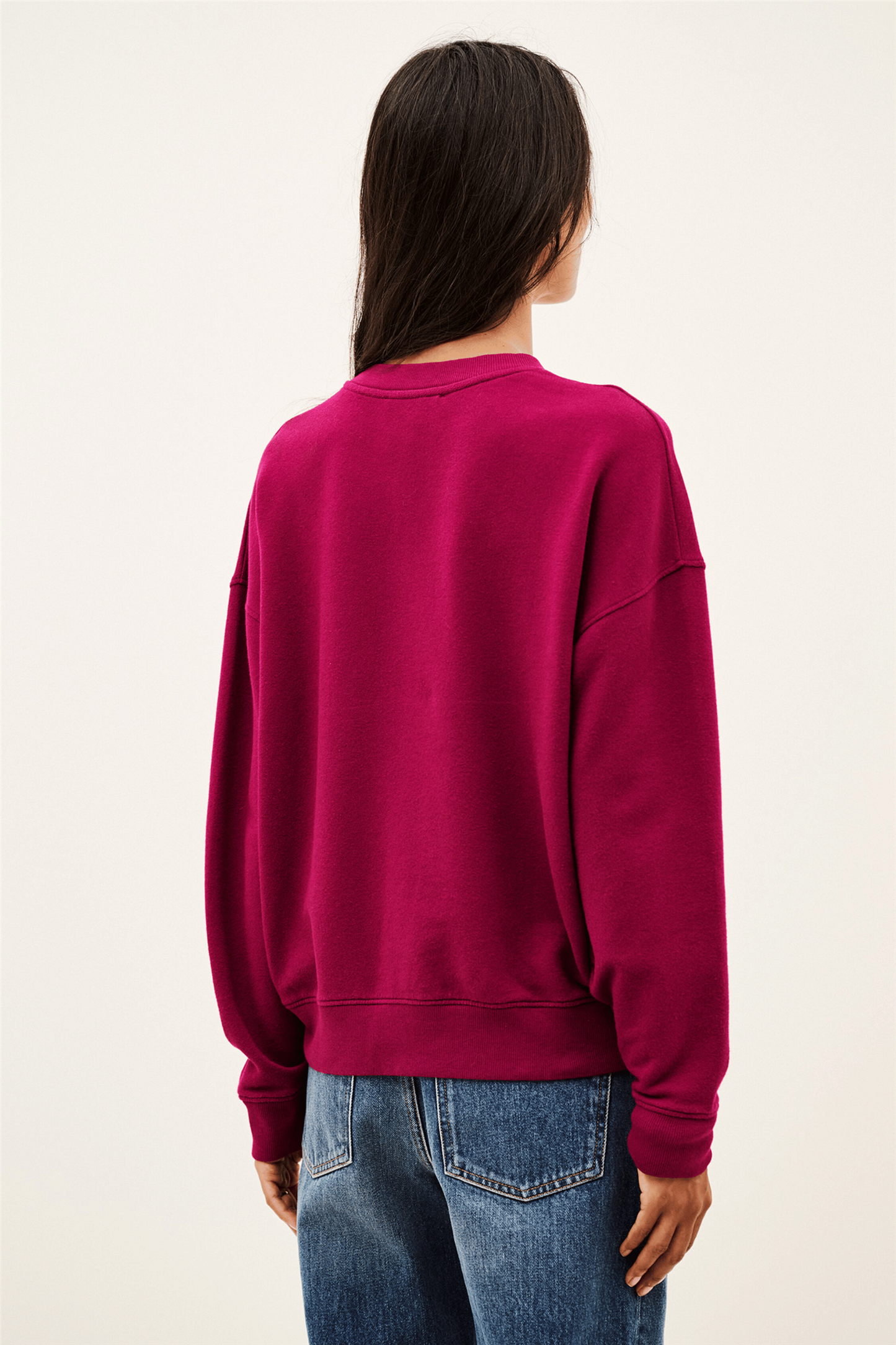 Benjamin Sweatshirt Fuchsia