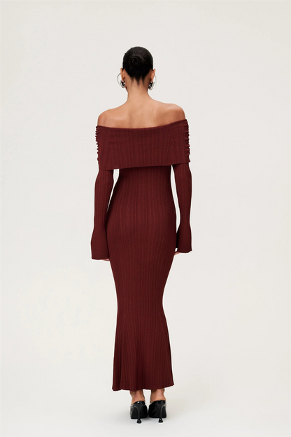 Izano dress Burgundy