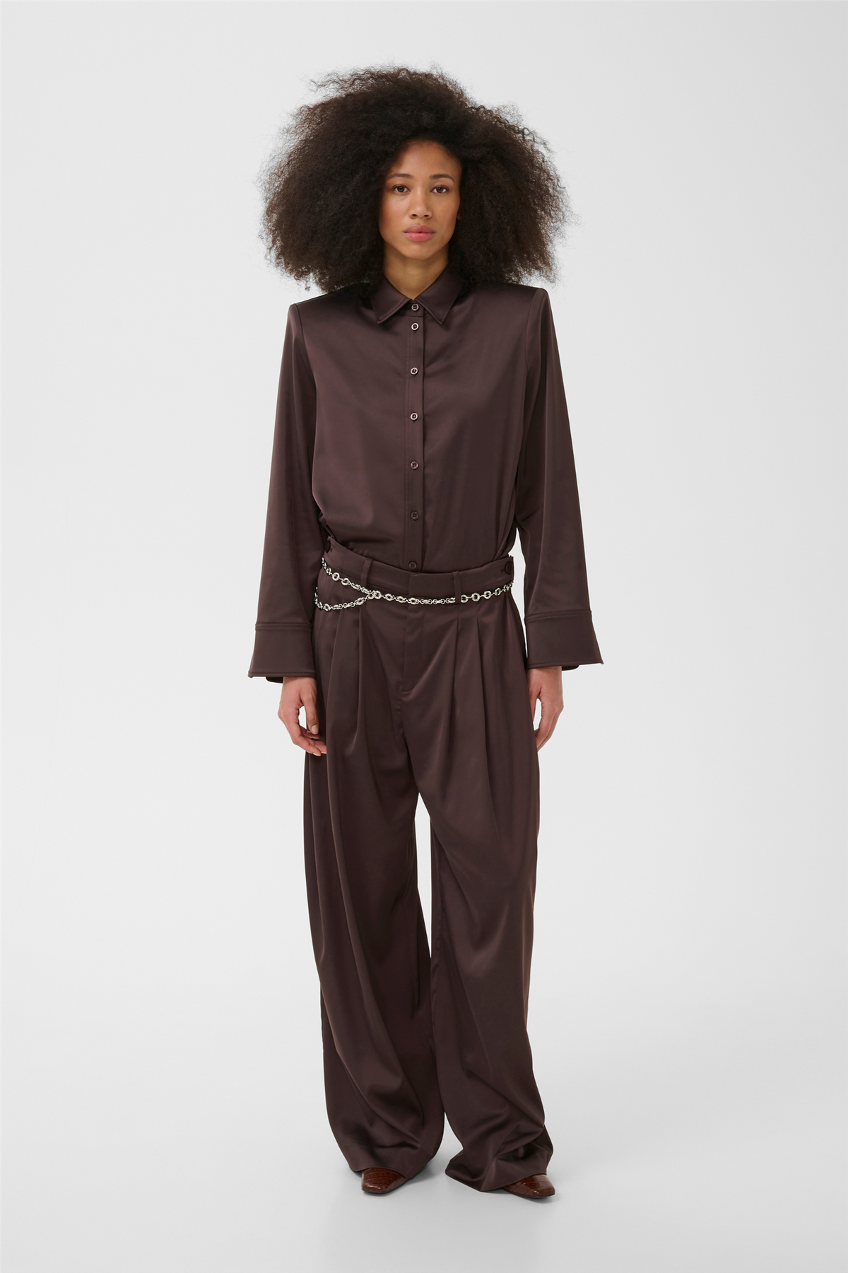 GZelva HW pants Deep Plum.