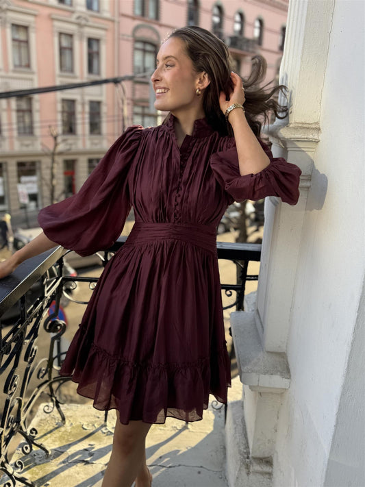 Vanity dress Bordeaux