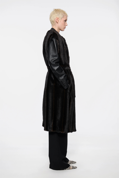Klara Vest Dark Brown