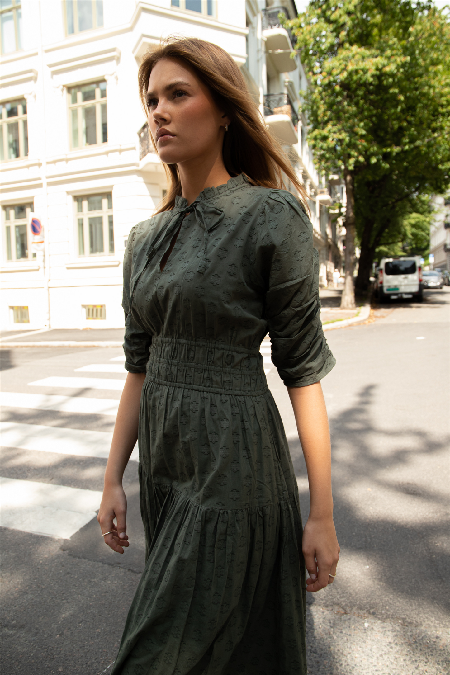Madison Dress Forest