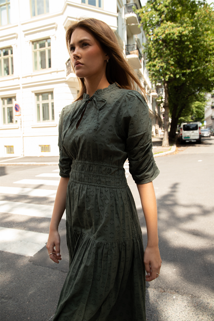 Madison Dress Forest