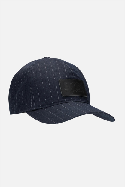 Solregn Caps Navy Pinstripe