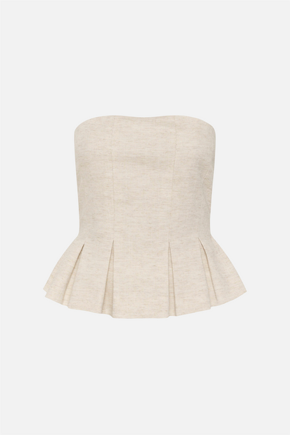 GZriava corsage Light Sand Melange.