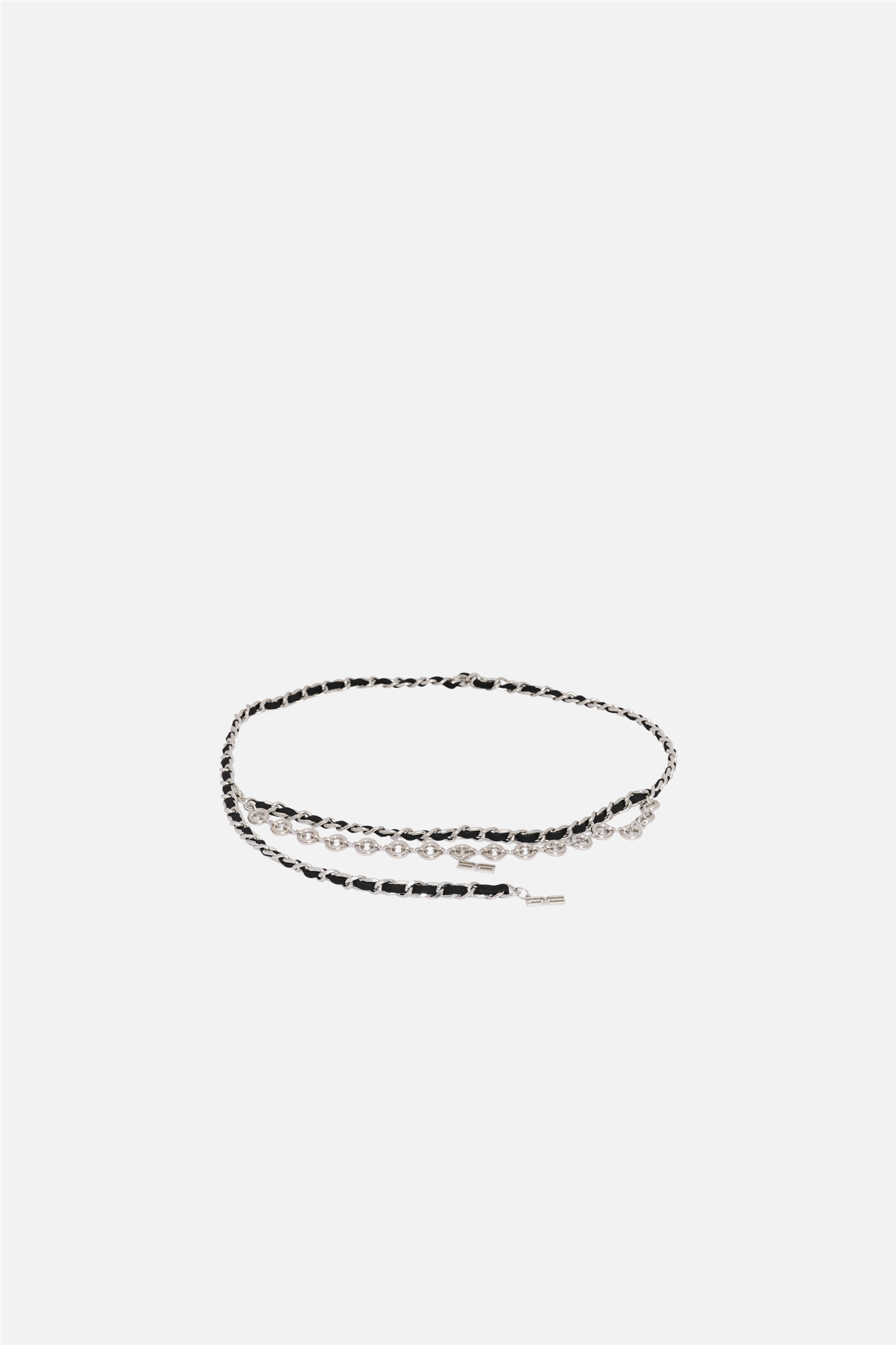 GZzinnia chain belt Silver.