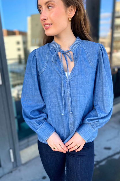 Blouse Luka Light Used Blue