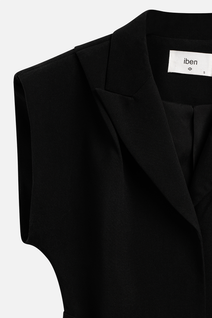 Beverly Waistcoat Black.