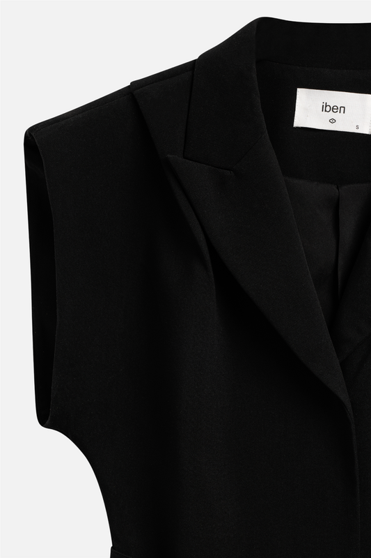 Beverly Waistcoat Black.