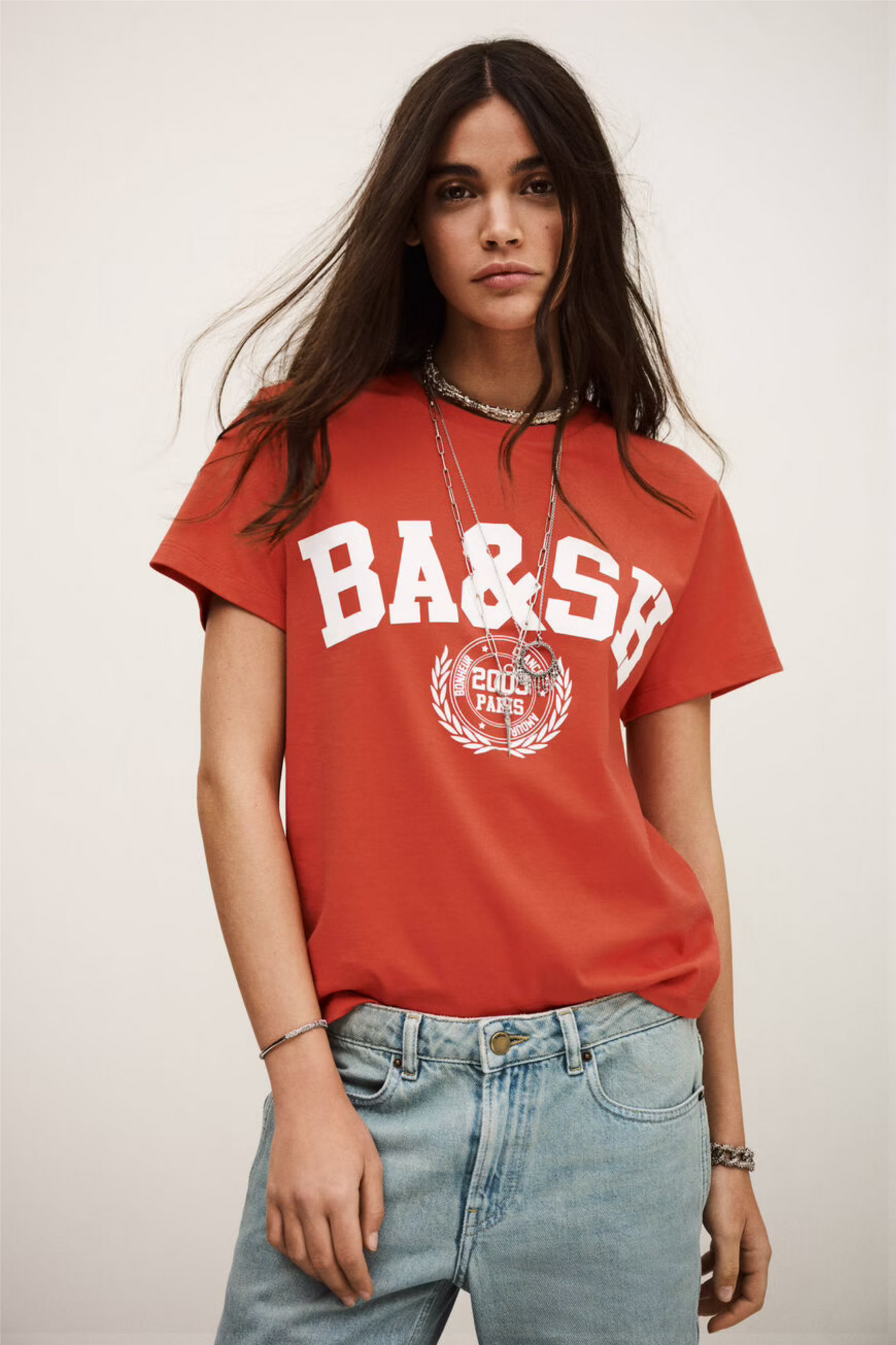 Ioni T-shirt Rouge