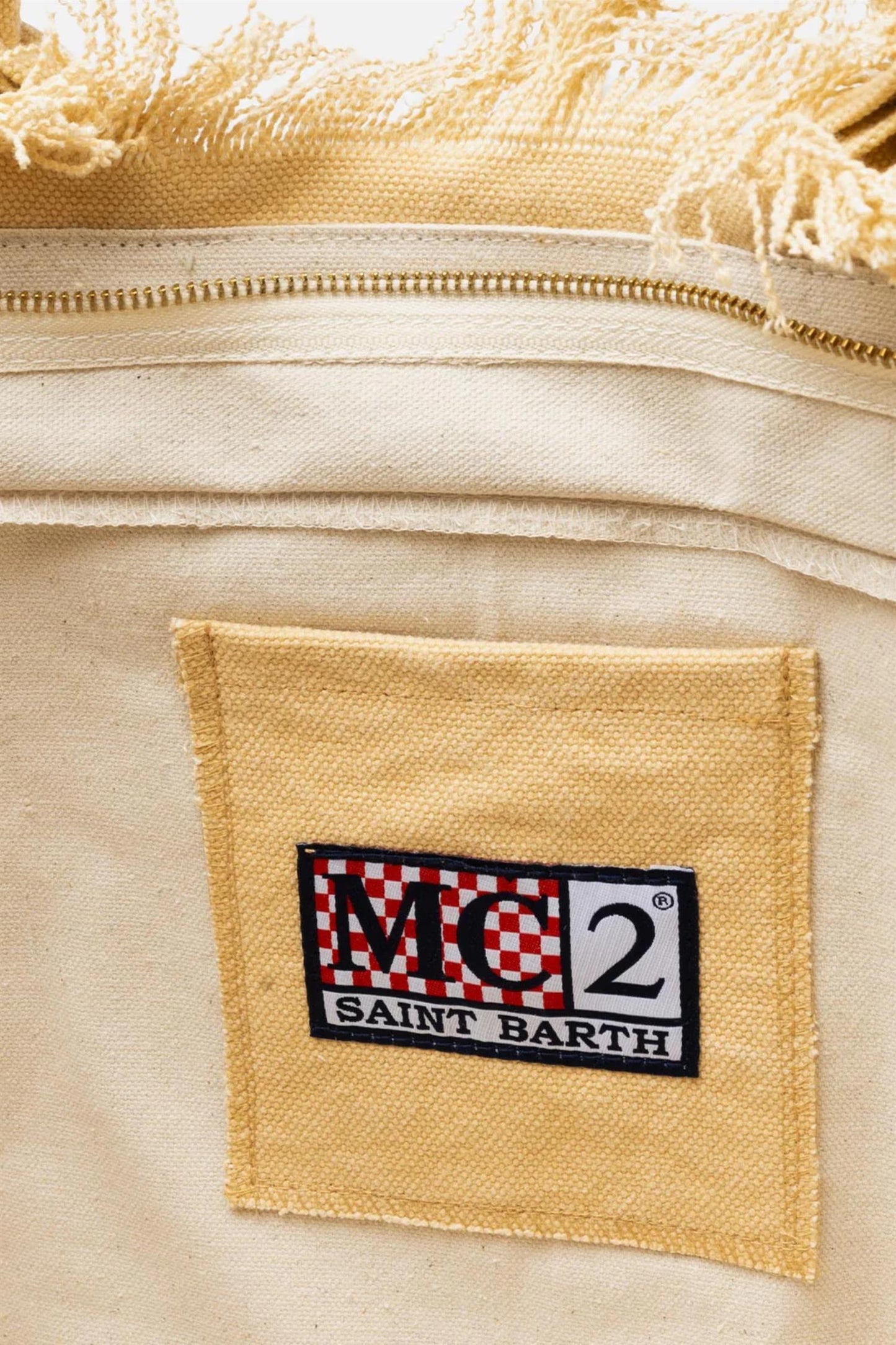 Canvas Vanity Bag Beige
