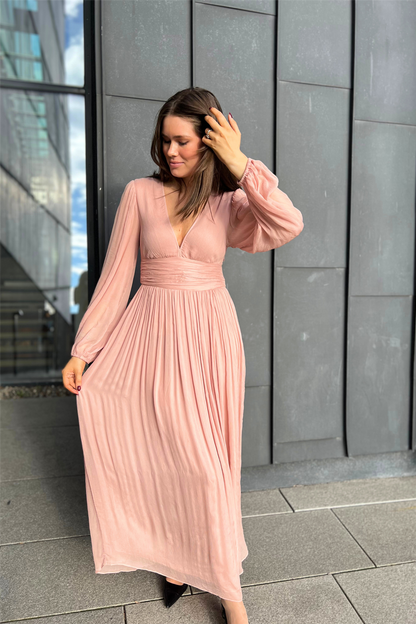 Riviera Dress Dusty Pink