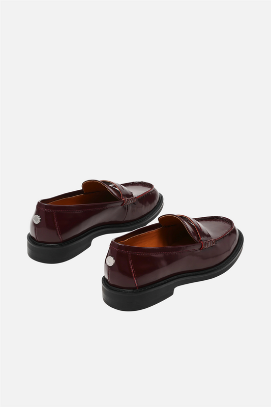 Adison Loafers Wine Leather