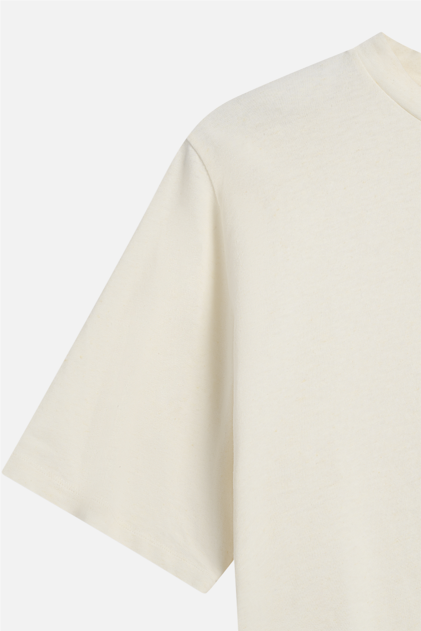 Core Hemp Tee Linen White.
