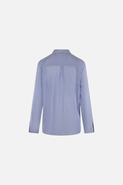 Aja Shirt Blue Stripes.