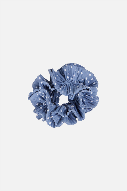 Dalmatians Scrunchie Blue