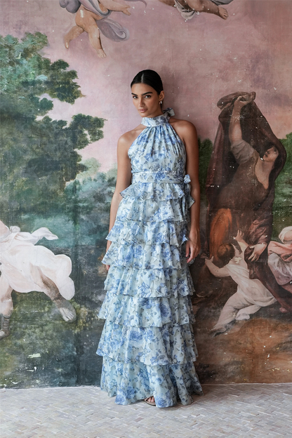 Angel Maxi Halterneck Midnight Bloom