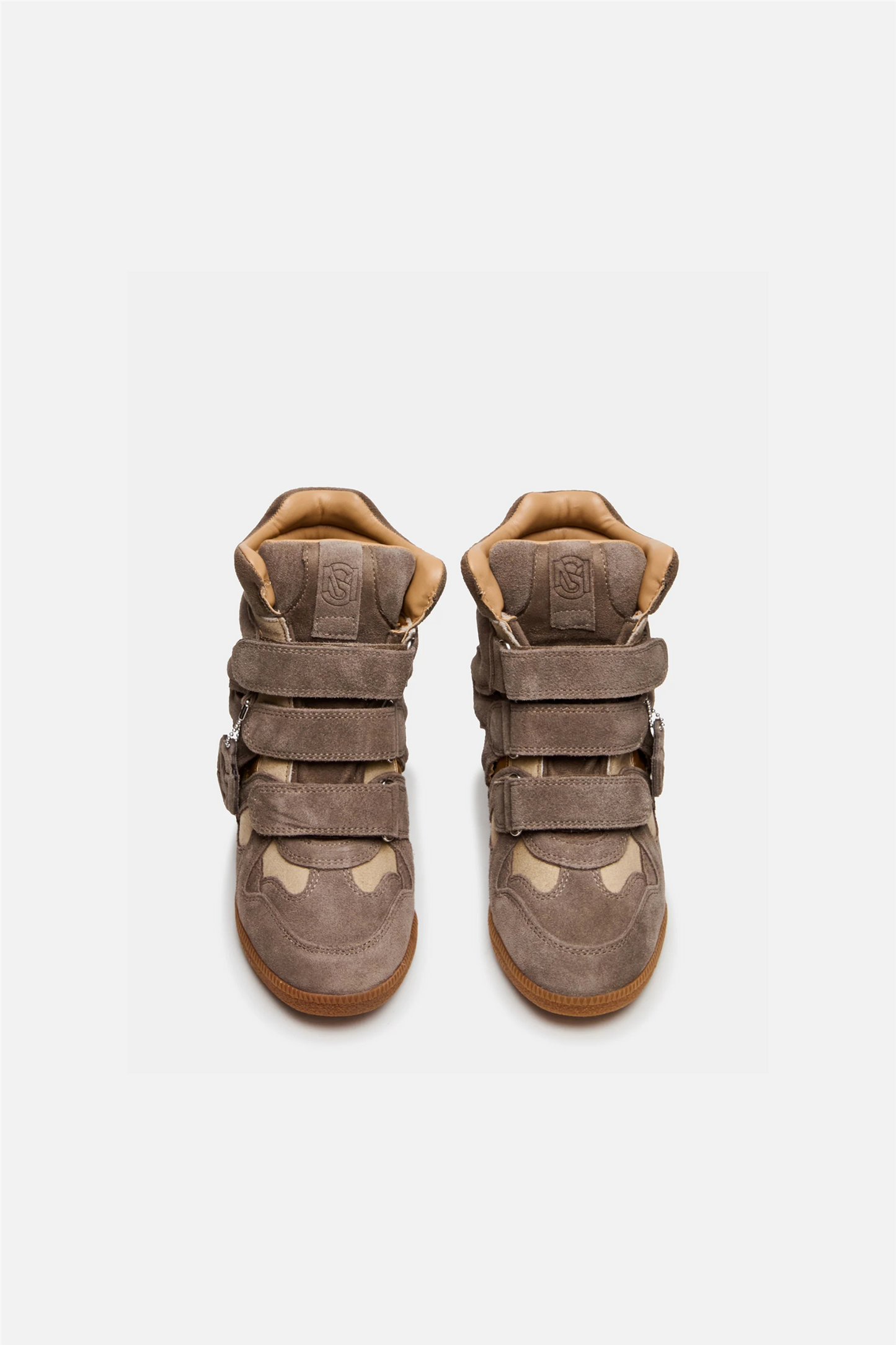 Mavis Taupe Suede