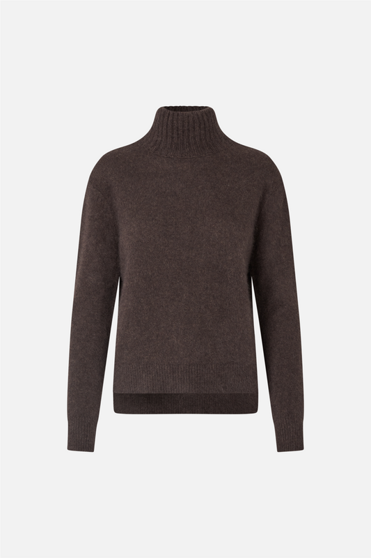 Jade Sweater Espresso Brown.