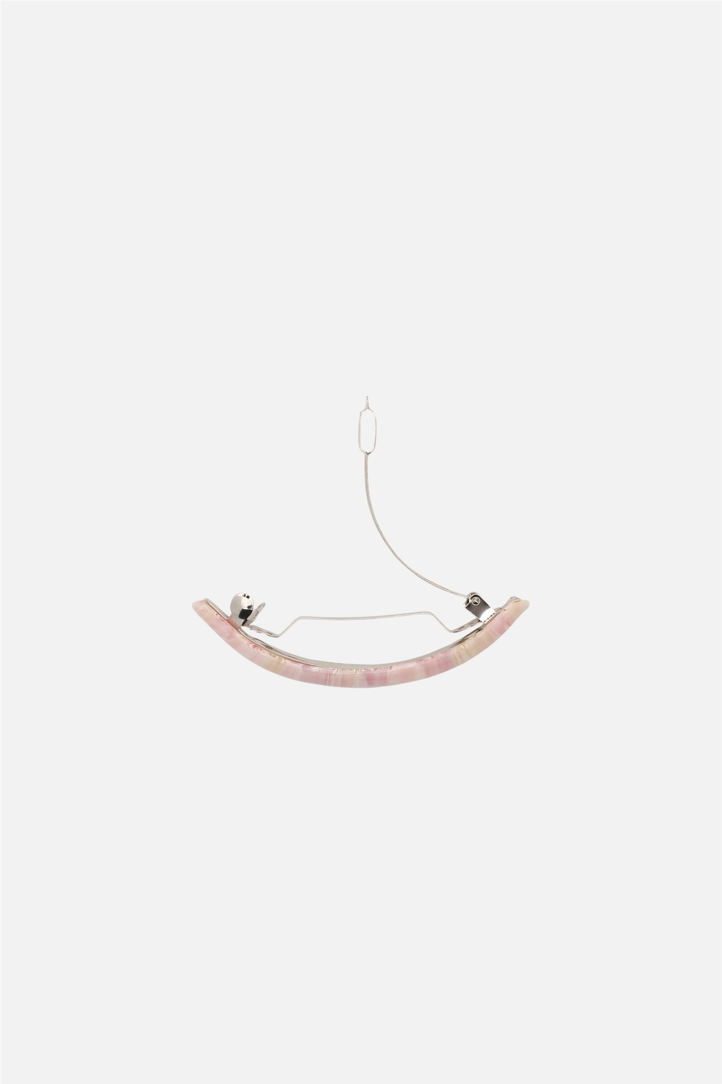 Curved Chérie Clip Light Pink.