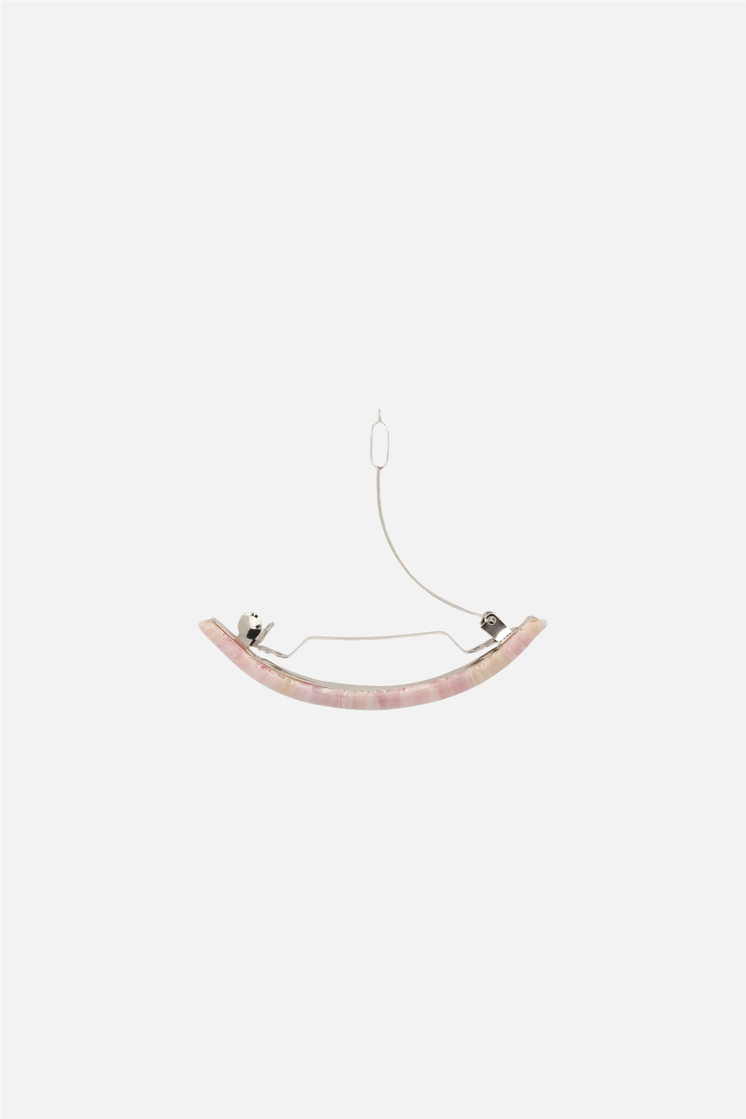 Curved Chérie Clip Light Pink.