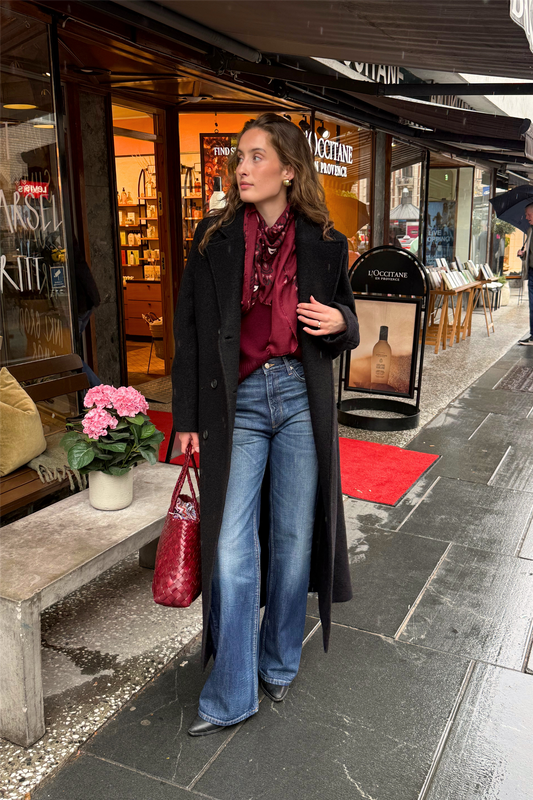 DB Wool Coat Black
