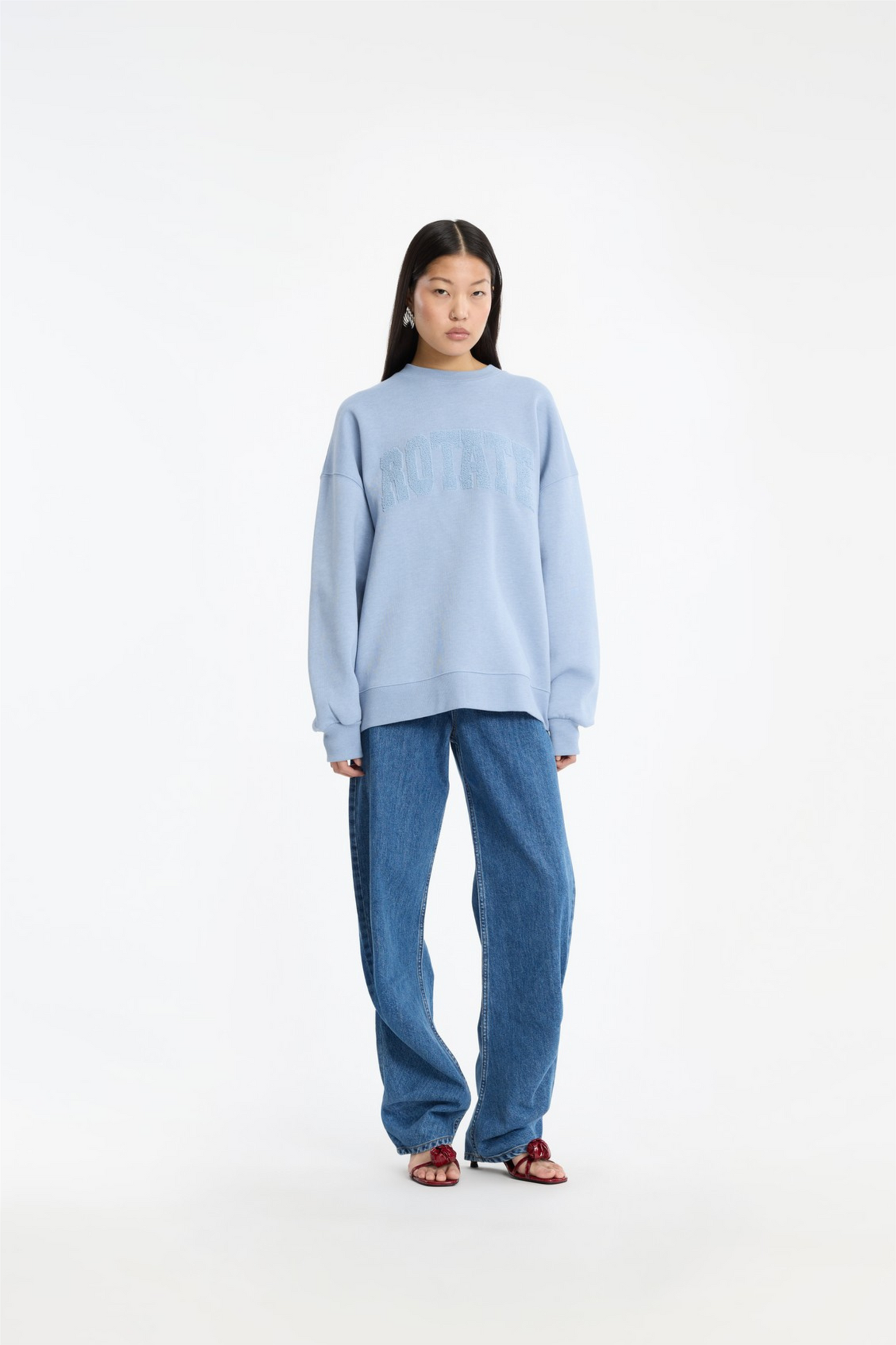 Classic Sweatshirt Forever Blue Melange.