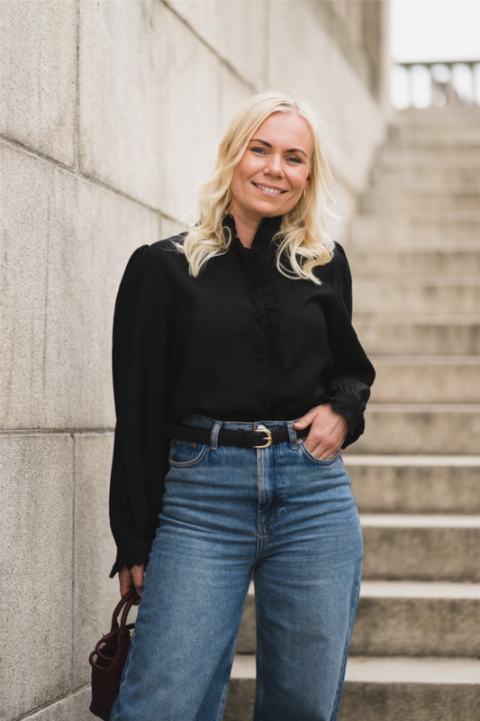 RausOlivia shirt Black