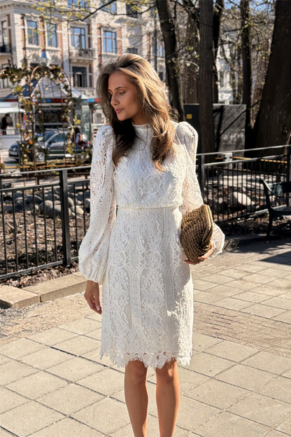 Bianca Dress Long White