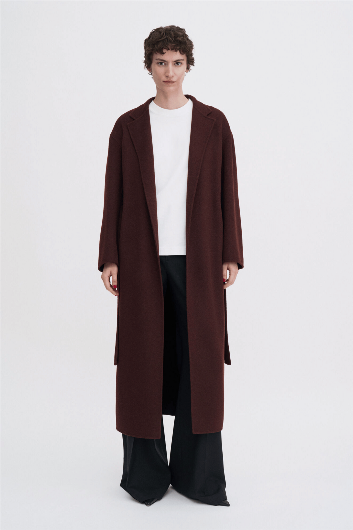 Alexa Coat Burgundy