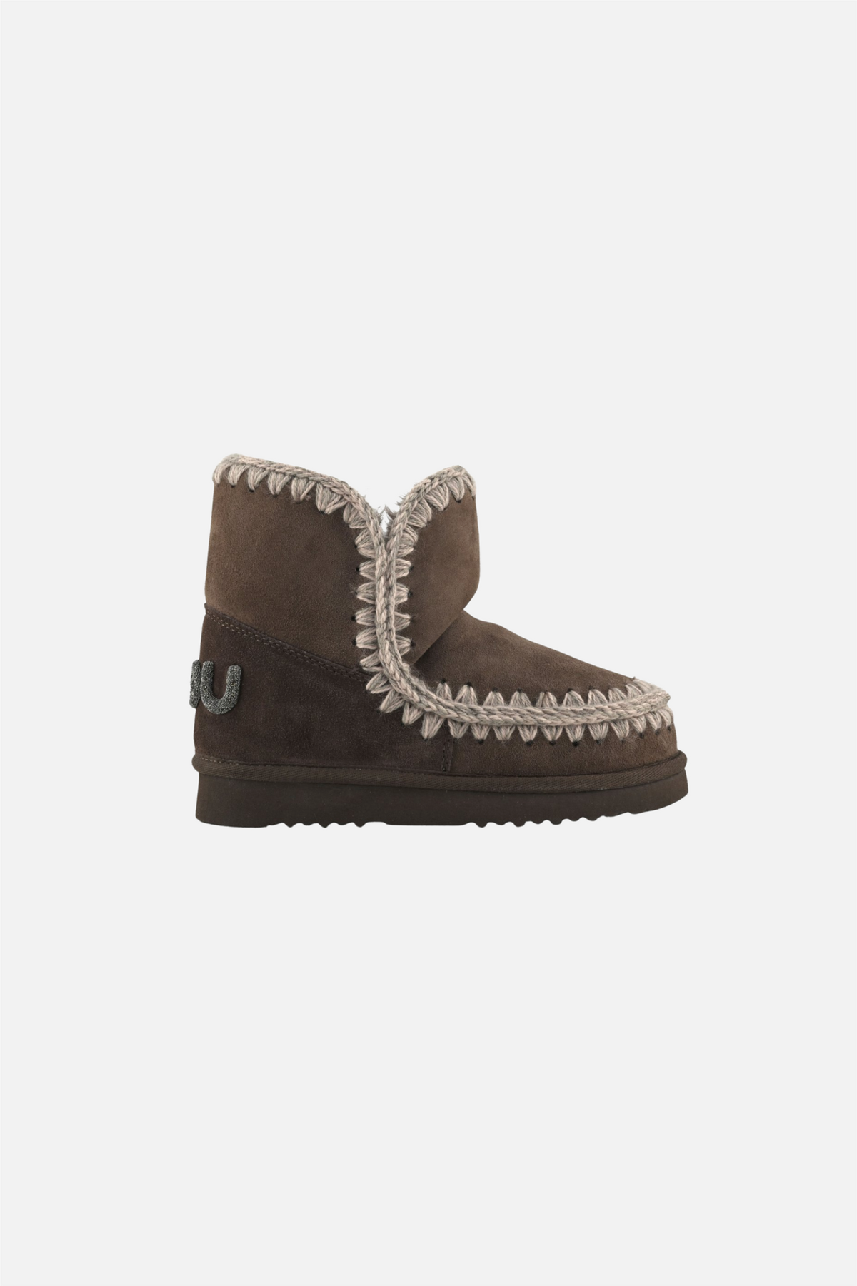 Eskimo 18 Suede - Glitter Logo Brown Pepper