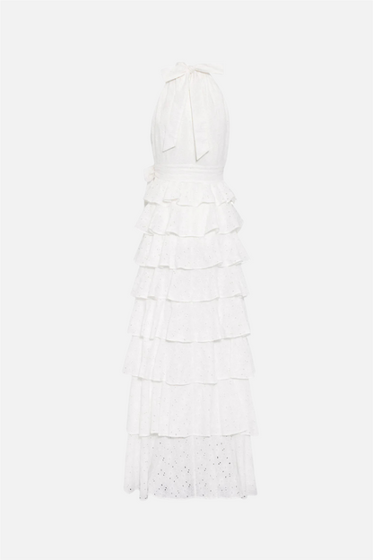 Angel Maxi Halterneck White