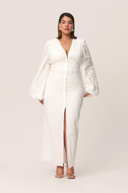 Positano Dress White