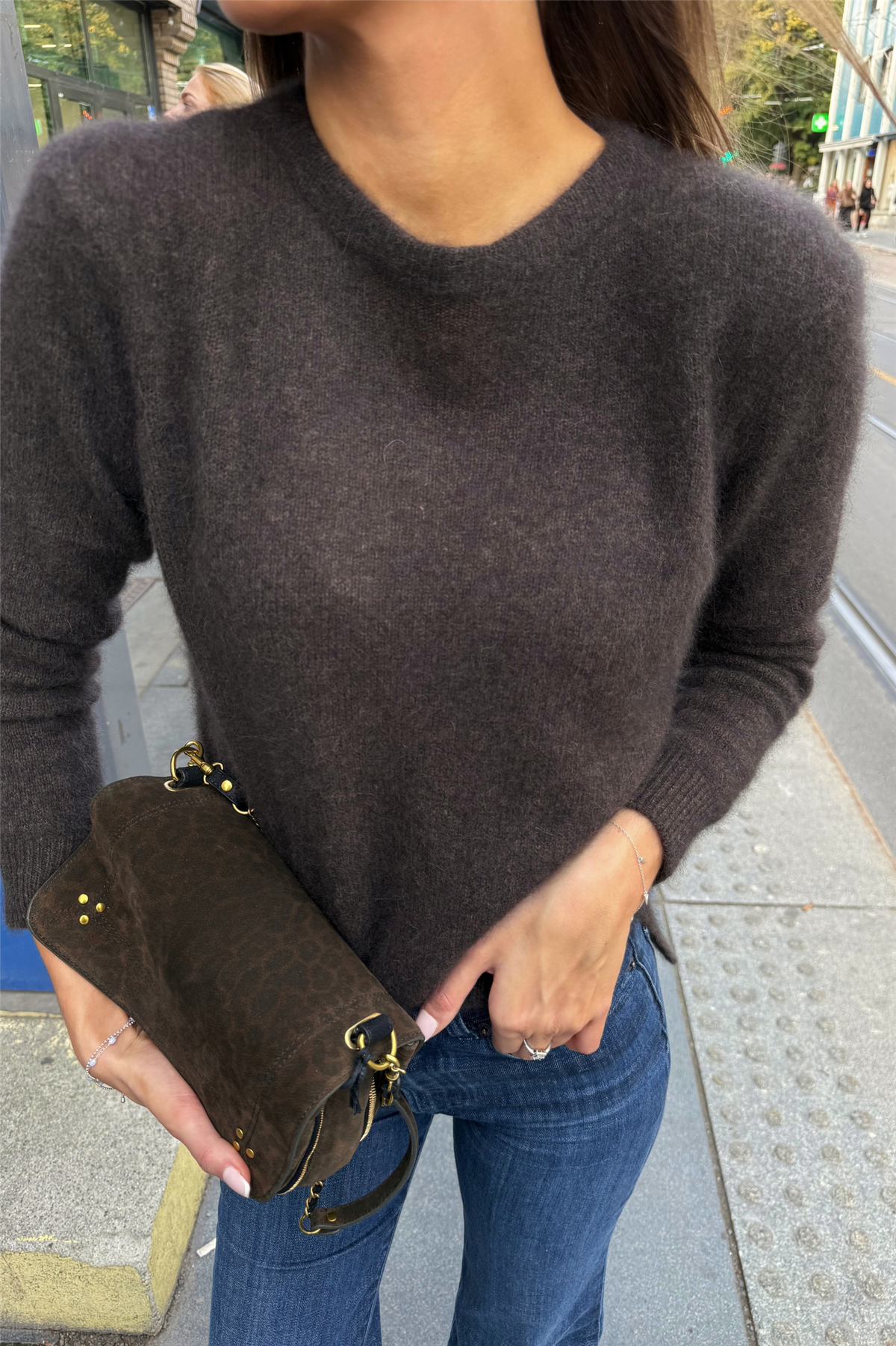 Joie Sweater Espresso Brown