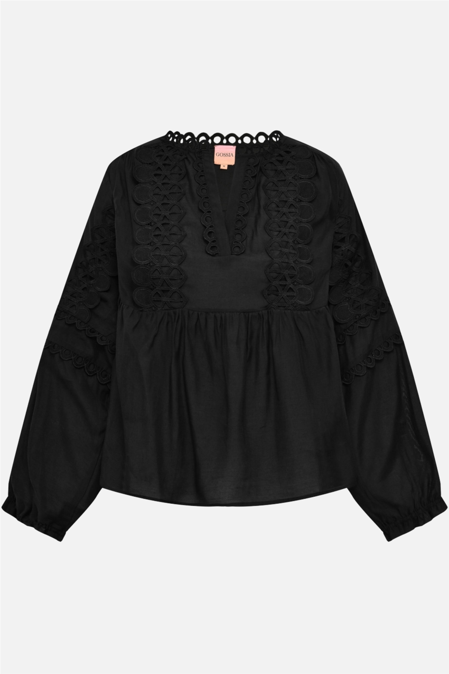 KaiaGO Lace Blouse Black.