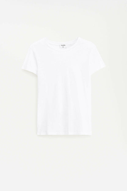 Soft cotton tee White.