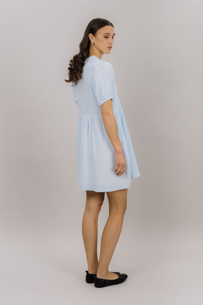 Leontine Dress Blue.