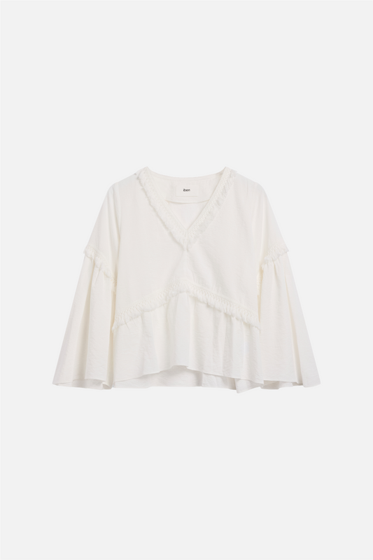 Eden Blouse Linen White