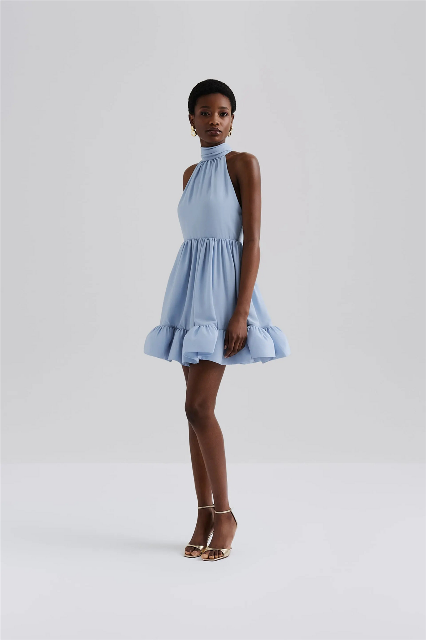 Fern Mini Dress Sky